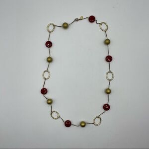 Lisa Sophia Gold Beaded Long Necklace